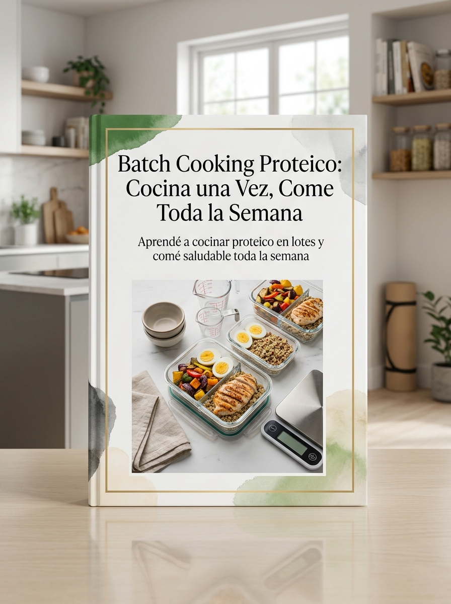 Batch Cooking Proteico: Cocina una Vez, Come Toda la Semana