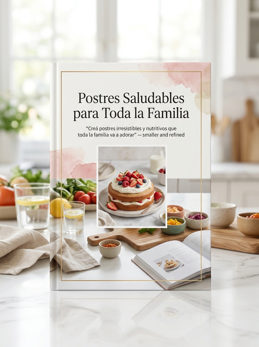 Bono Postres Saludables para Toda la Familia