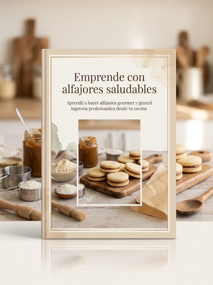 Tapa del ebook: Emprende con Alfajores Saludables