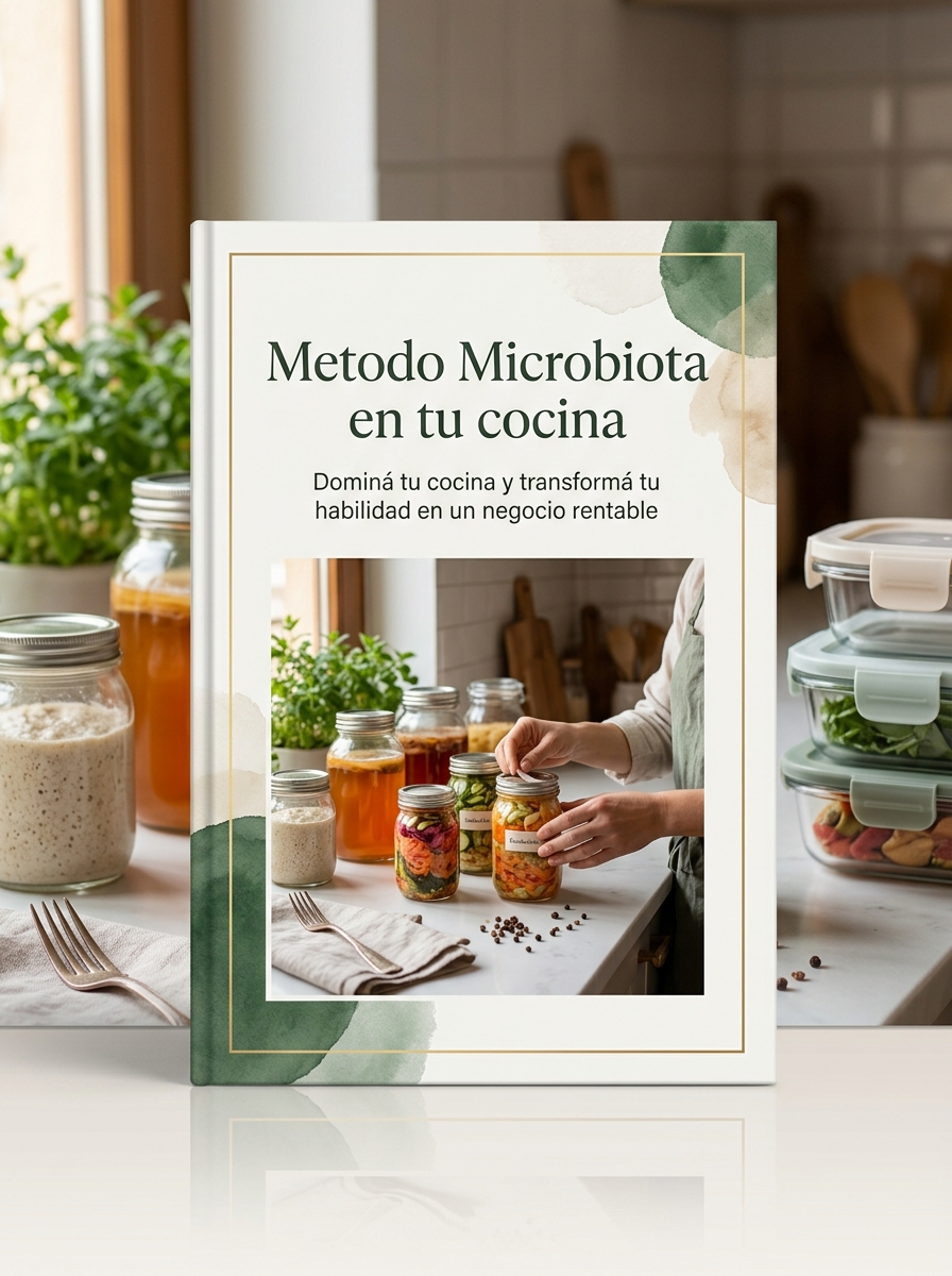 Método Microbiota en tu Cocina: ebook de recetas y bonos
