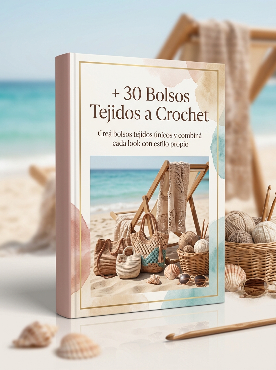 Bono 1: +30 Bolsos Tejidos a Crochet