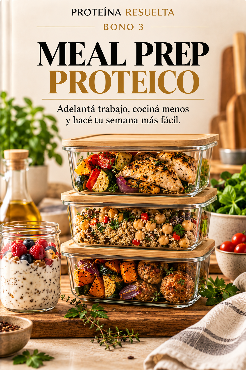 Meal Prep Proteico