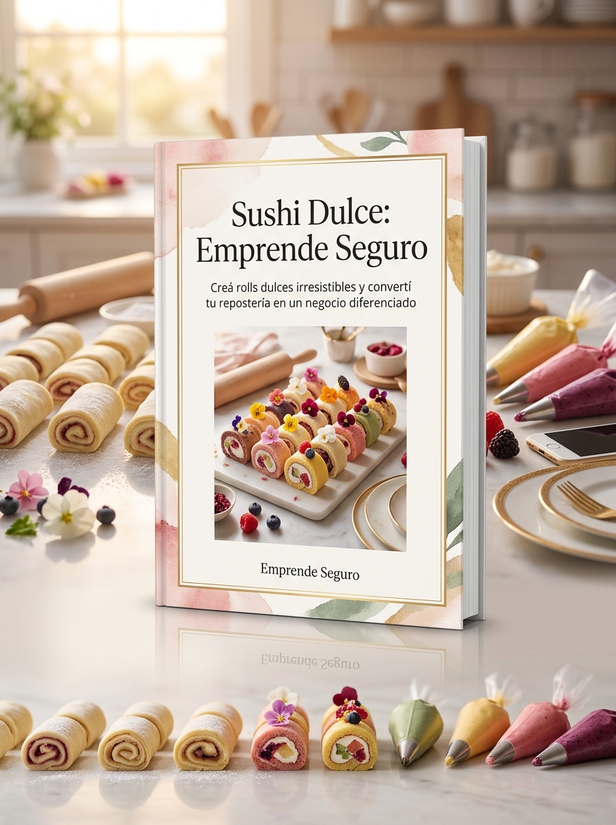 Sushi dulce artesanal