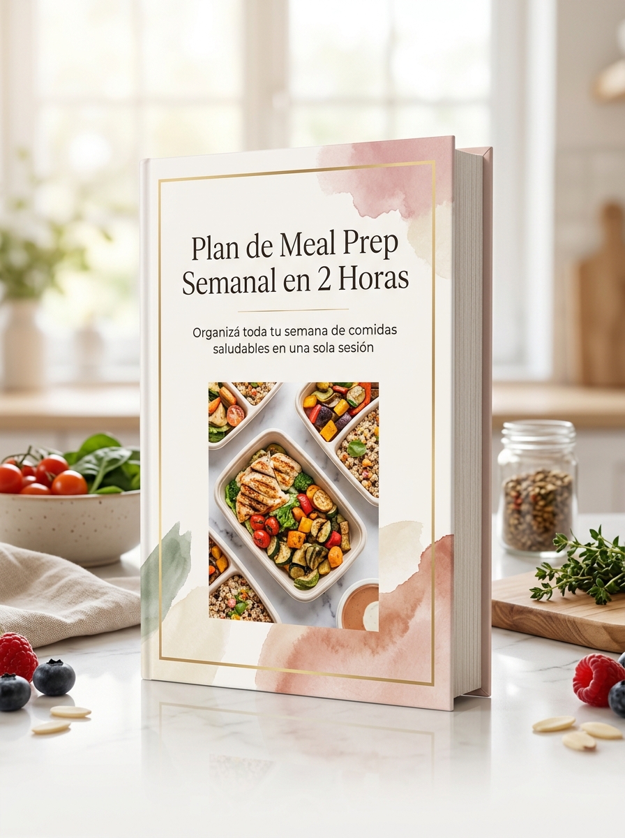 Plan de Meal Prep Semanal en 2 Horas